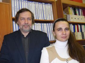  DSc. Alexey Grum-Grzhimaylo and PhD. Elena Gryzlova