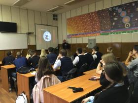 Школьники из Красного Сулина в НИИЯФ МГУ