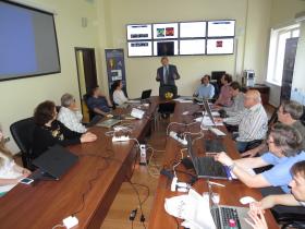  The talk of the SINP Director Professor M. Panasyuk at the meeting of ...